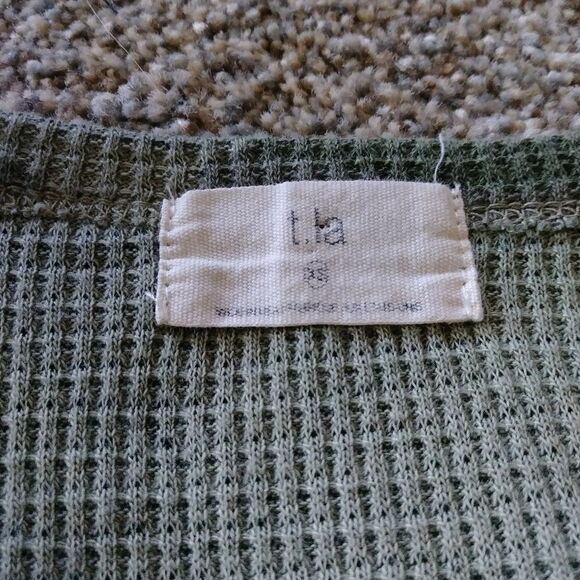 T.la Green Camo Thermal Long Sleeve Shirt - Picture 7 of 8